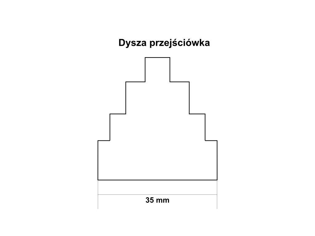 Dysza szybkiego spawania BUT o średnicy 36mm na opalarki
