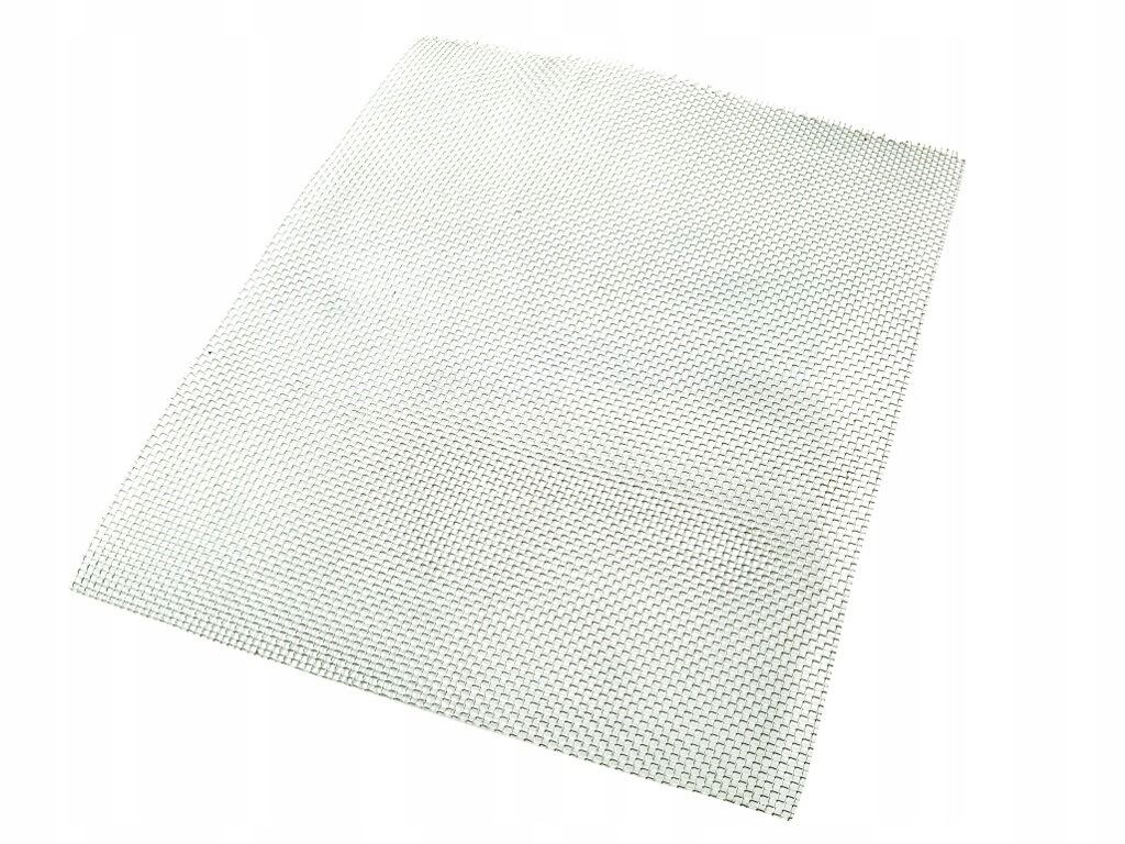 Skatka sztywna wzmacniająca do spawania plastiku (Stal ocynkowana) - Pasek 100x25 cm