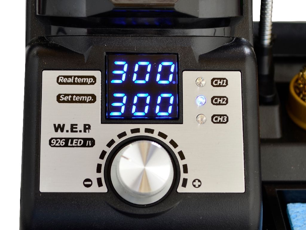 Stacja lutownicza kolbowa grotowa WEP 926LED-IV