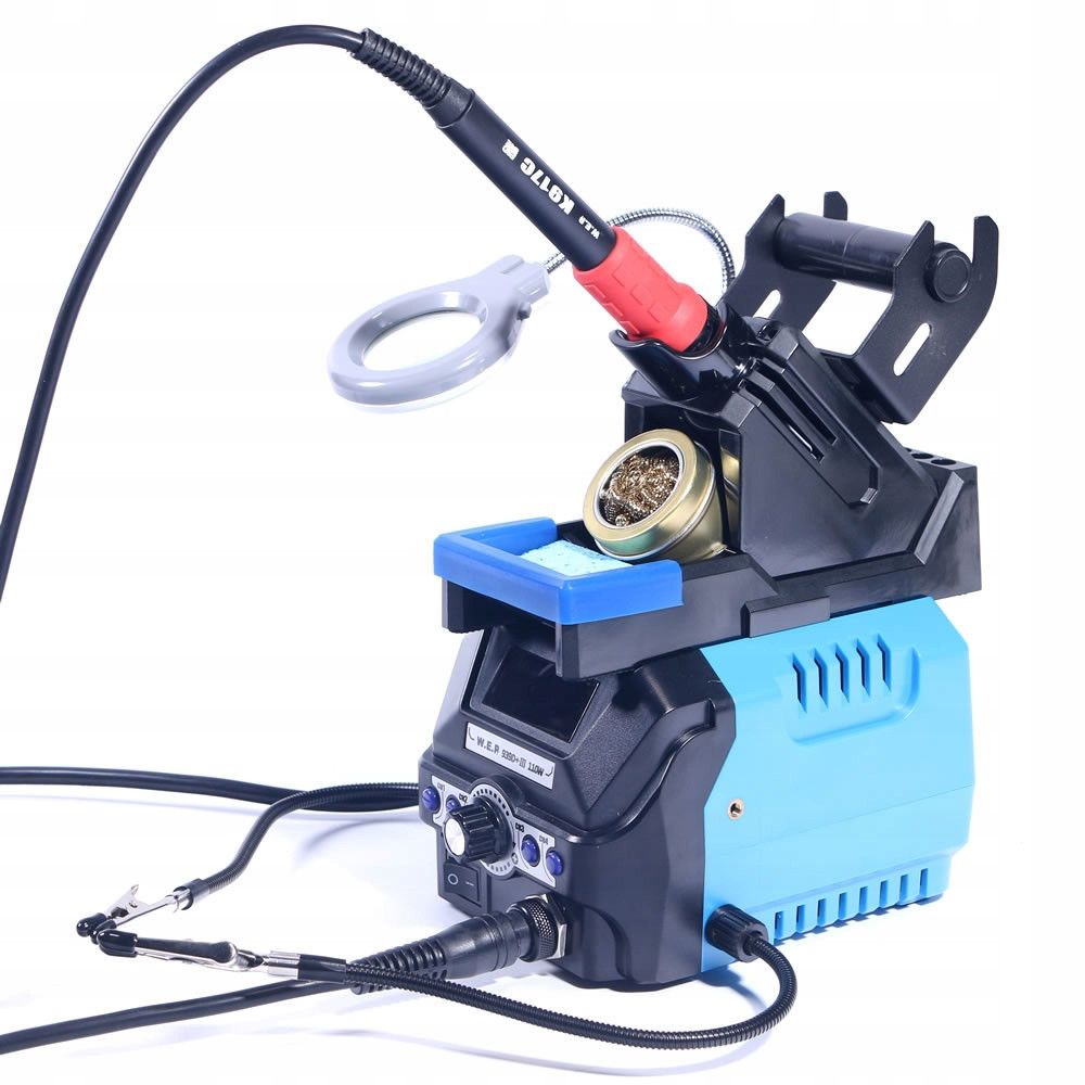 Stacja lutownicza kolbowa grotowa WEP 939D+III 110W
