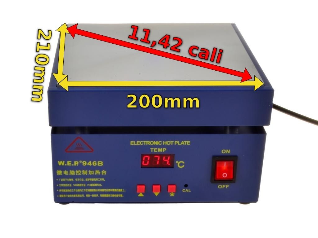 Podgrzewacz, screen separator 946B 11.14'',  refurbished LCD