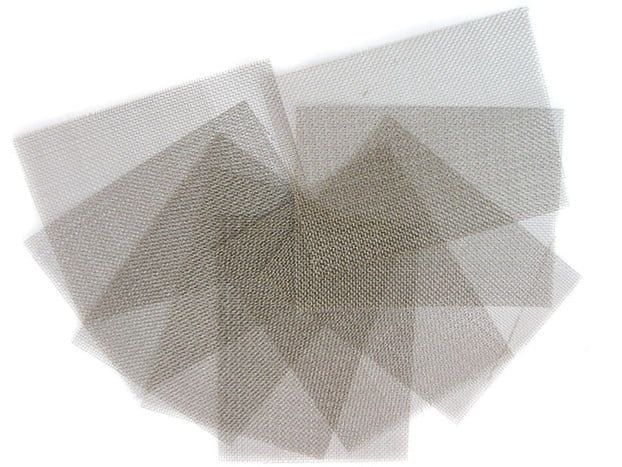 Siatka sztywna wzmacniająca do spawania plastiku (Stal ocynkowana) - 20x12,5 cm - 10 sztuk