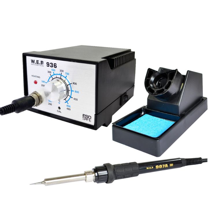 Stacja lutownicza grotowa WEP 936 60W 480°C ESDSAFE