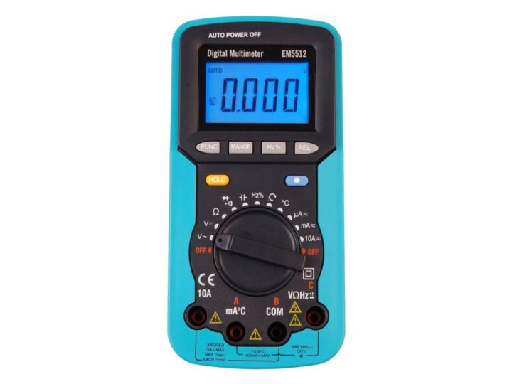 Multimetr z testerem kierunku faz EM5512 EnergyLab