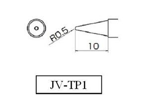 Grot uniwersalny stożek 0.5mm JV-TP1N do stacji iSolder-40 PT AOYUE T12