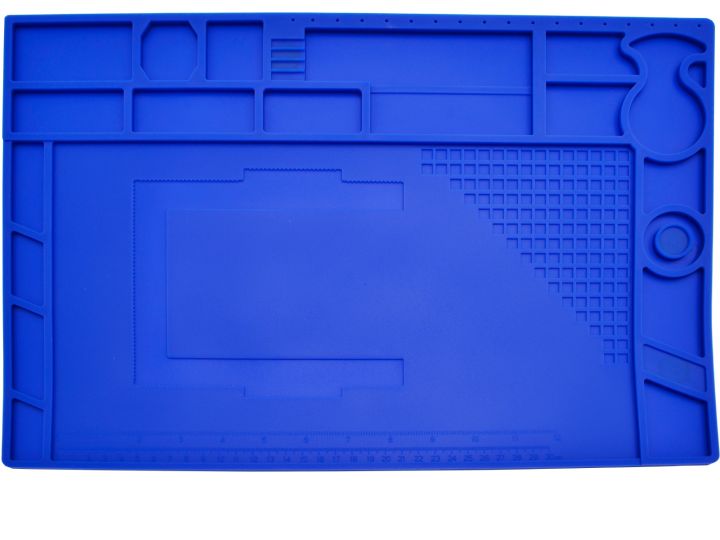 Mata silikonowa ESD 44x31x0,6cm do serwisu odporna na temperaturę GRUBA 