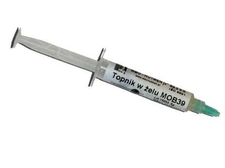 Topnik w żelu MOB 39 strzykawka 5g