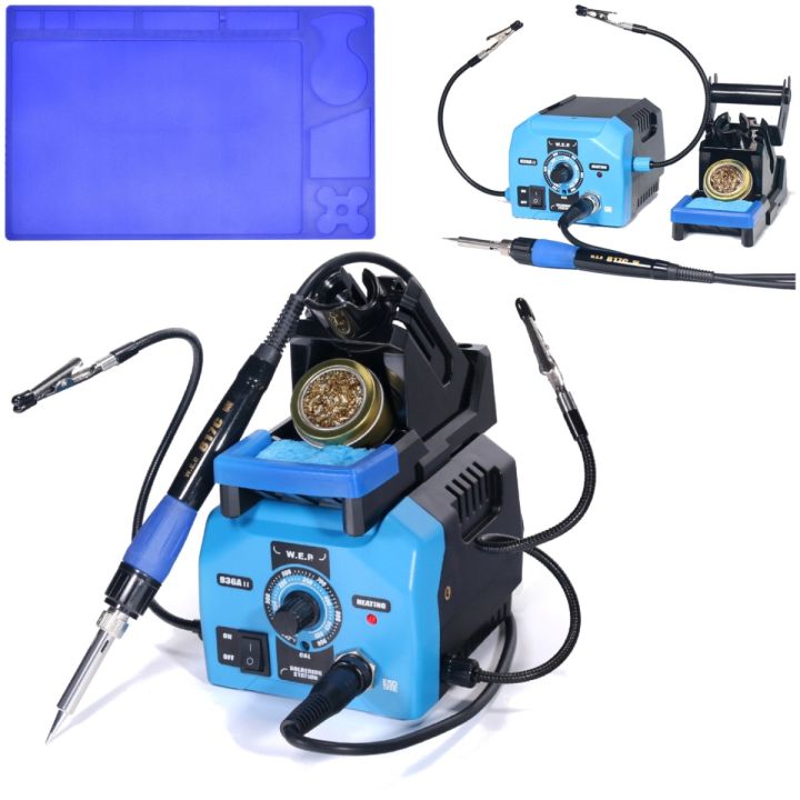 Stacja lutownicza WEP 936A-II 115W 200-480C ESD grot 900M +MATA