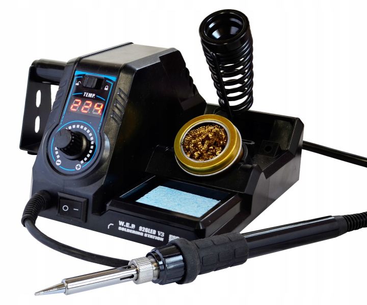 Stacja lutownicza kolbowa grotowa WEP 926LED V3 black