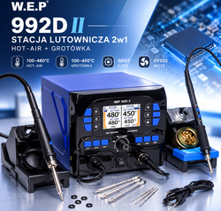 WEP 992D-II Stacja lutownicza